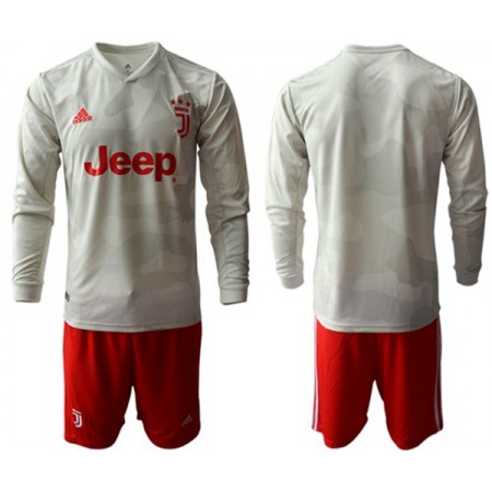 Fotballdrakt Juventus Barn Bortetrøye 2019-2020 Langermet